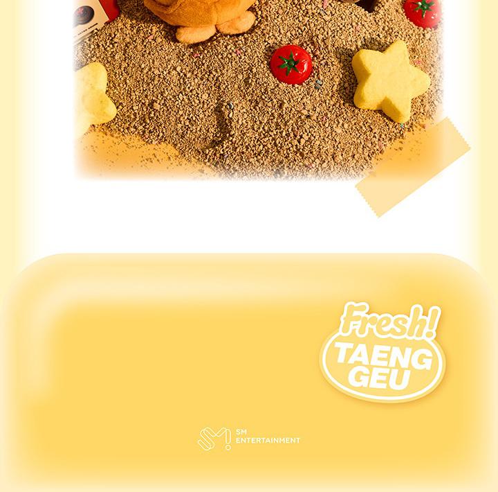 (TAENGGEU PUPPE - GEBACKENES EI ver. / MAGNET PUPPEN SCHLÜSSELANHÄNGER) TAEYEON von Girls' Generation (SNSD) [TAENG-GEU-RU-RU] 2025 TAENG-GEU MD