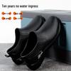 Men's Non-Slip Low-Cut Rain Boots for Fishing, Kitchen, and Car Wash - Comfortable Waterproof Shoes