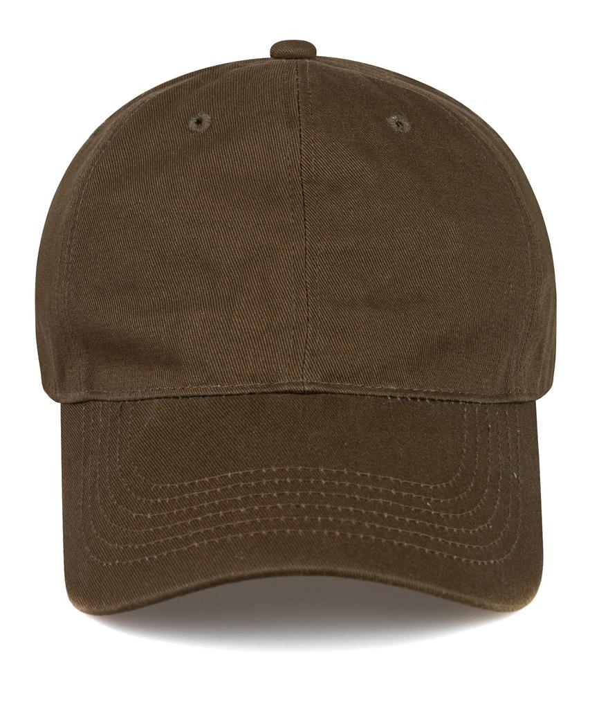 Chaebteo Casual Washing Ball Cap-Khaki