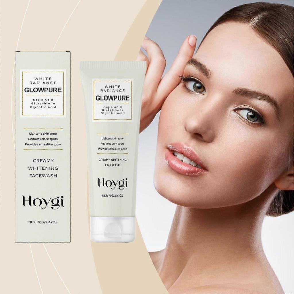 Hoygi Glutathione Facial Cleanser Gentle Ingredients Cleansing Pores Refreshing Hydrating Skin Moisturizing Cleanser