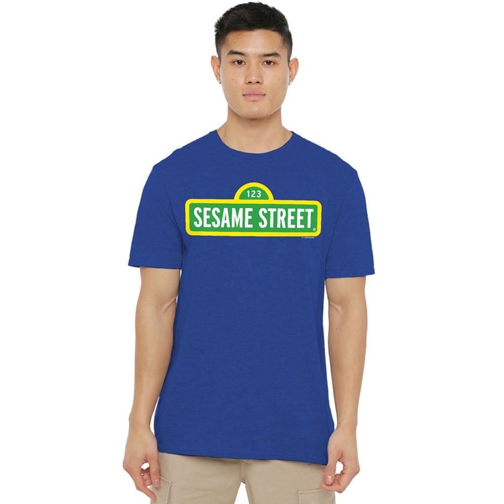 Sesame Street Logo T-Shirt S-3XL Royal XL