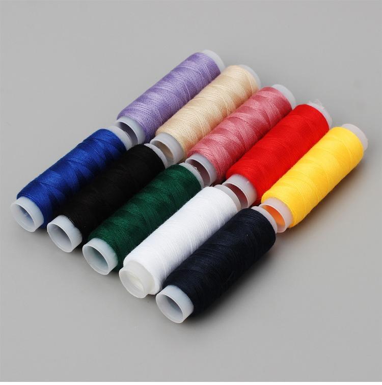 10 Colors Sewing Thread Set Home DIY Colorful Polyester Thread