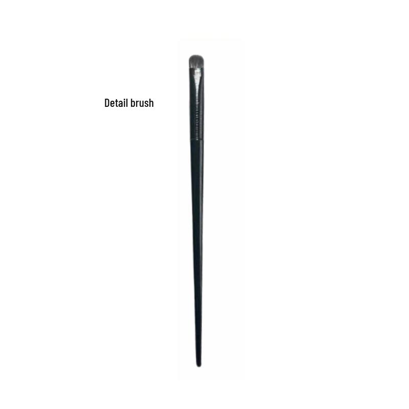 6-Piece Soft Hair Eye Makeup Brush Set: Eyeshadow, Under-Eye, Eyeliner, Detail