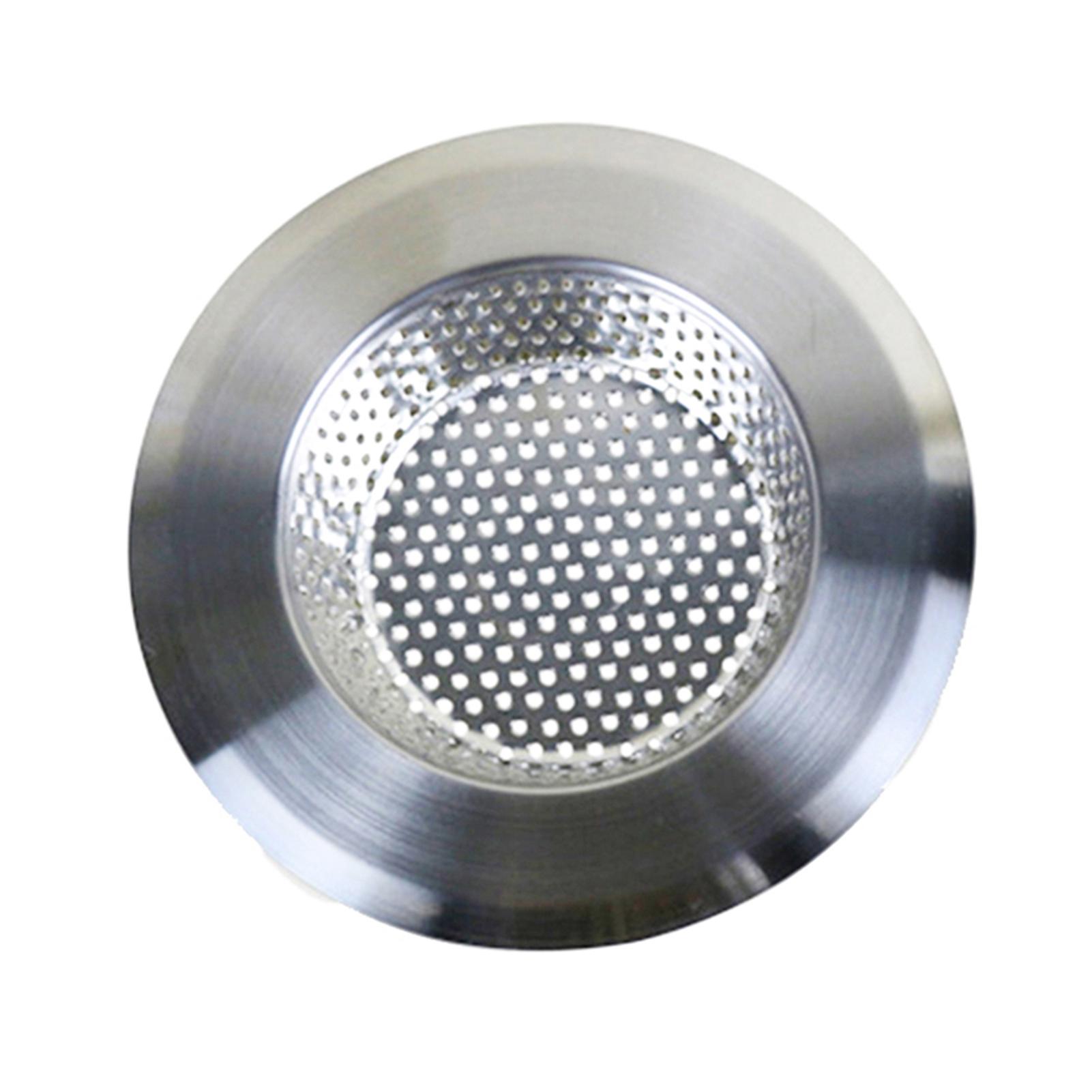 

Ситечко для раковини Кухонна мийка Решітка Фільтр Зливний отвір із нержавіючої сталі Фільтр Сітка Захист від засмічення Кухонні аксесуари 7CM срібний