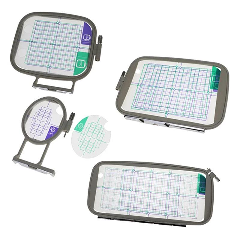 Brother Multifunctional Embroidery Sewing Machine with 3-Piece/4-Piece Embroidery Hoop/Frame Set