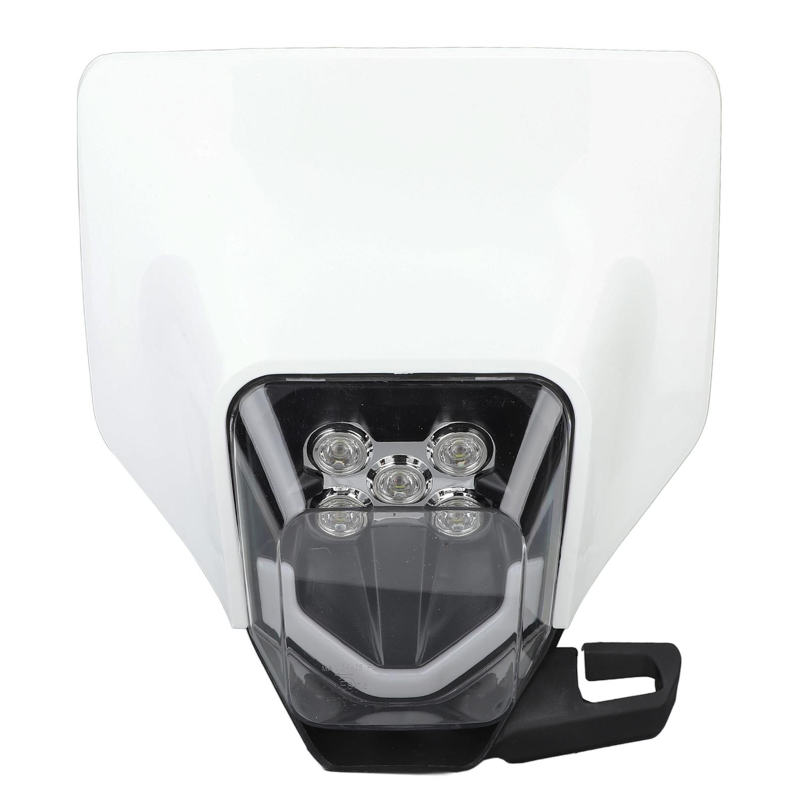 

Motorcycle Headlight 35W 5 LED Headlamp High Brightness Low Energy Consumption for FC TC FE TE White