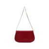 Tory Burch Reva Double T Logo Flap Removable Metal Shoulder Strap Leather Crossbody Clutch Women Bags Burgundy 152250-600