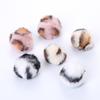 5Pcs Leopard Print Plush Catnip Balls Soft Interactive Toy Balls For Cats Dogs Self‑Play Relieve Boredom Improve Emotions