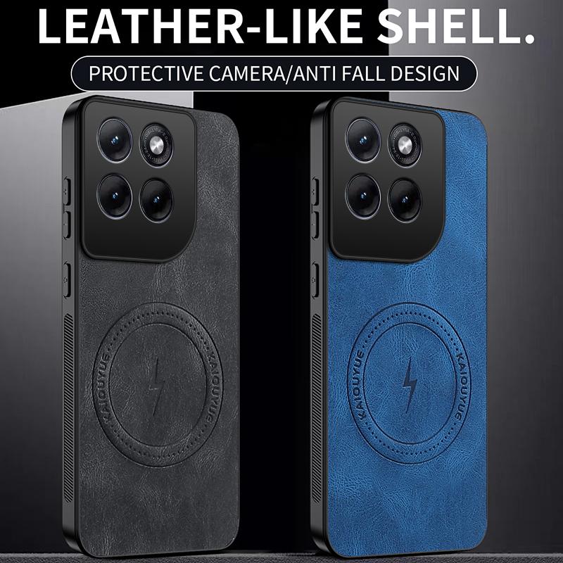 For Motorola Edge70 Pro/Signature/moto X70 Air Pro Case Simple Stylish Magnetic Suction PU Leather Skin-friendly Anti-drop Cover