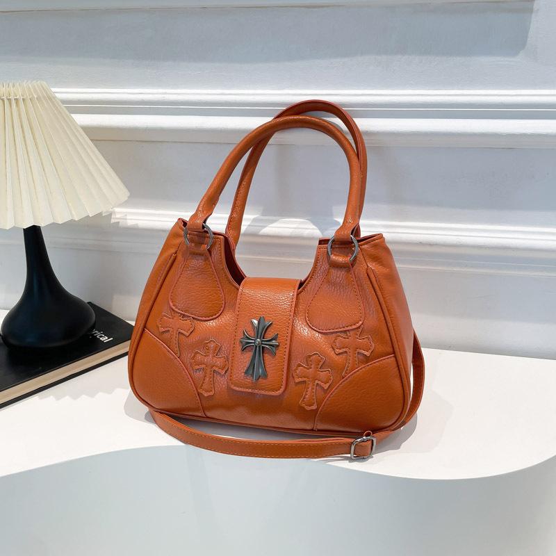 Sweet and Cool Spice Girl Medieval Locomotive Bag Female New Trendy High Value Light Luxury Messenger Bag Handbag