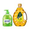 Blue Moon Aloe Hand Wash & Greenore Flaxseed Oil Combo