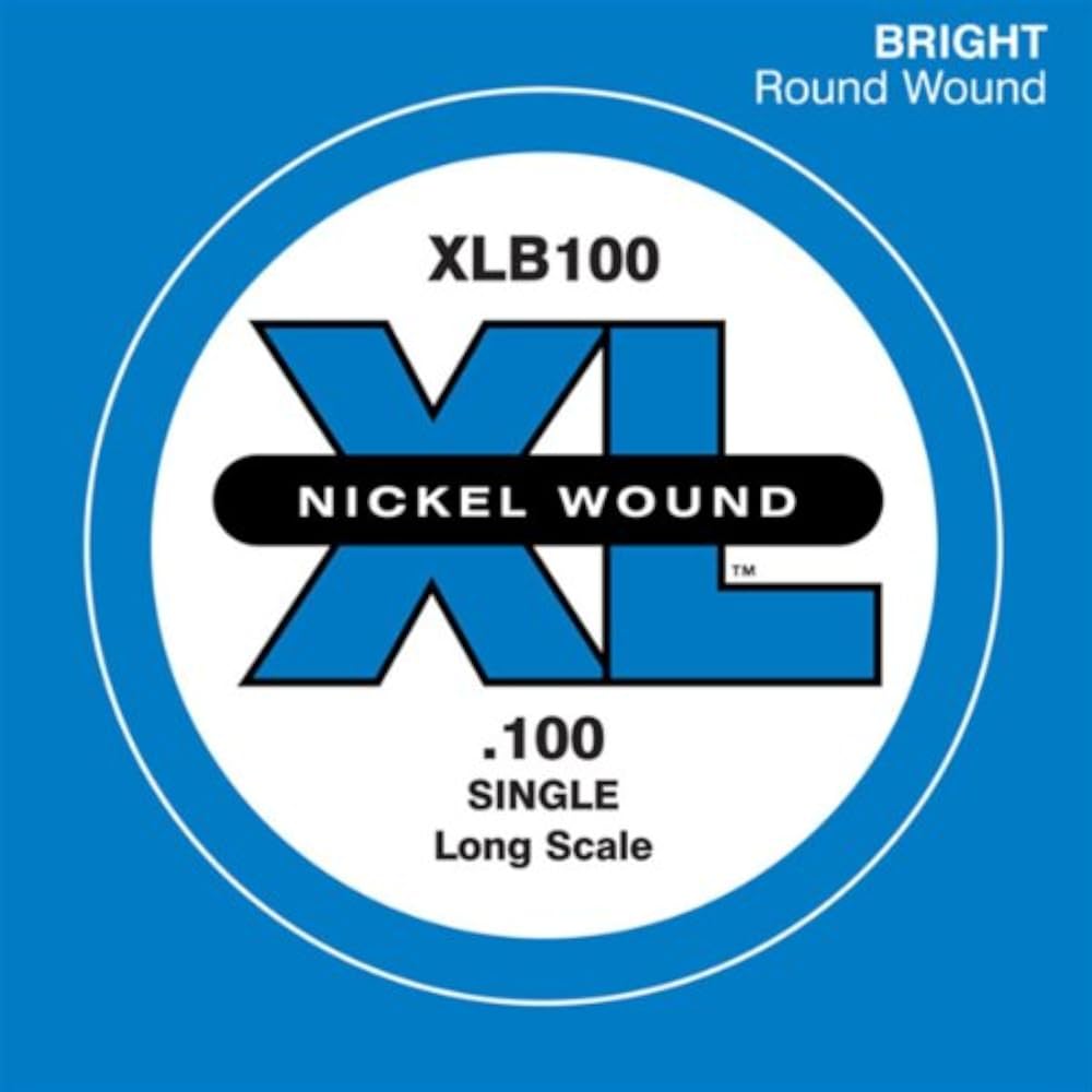 D Addario Daddario Bass Rose String Nickel Long Scale .100 XLB100 [Domestic Genuine Product]