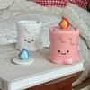 Cartoon Little Fireman Creative Cute Ceramic Toothpick Holder Stylish Living Room Decorative Gift
