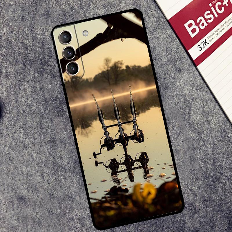 Bass Fishing Case For Samsung Galaxy S25 S26 Ultra S20 S21 S22 S23 S10 Plus S25 FE S24 Ultra Cover Coque