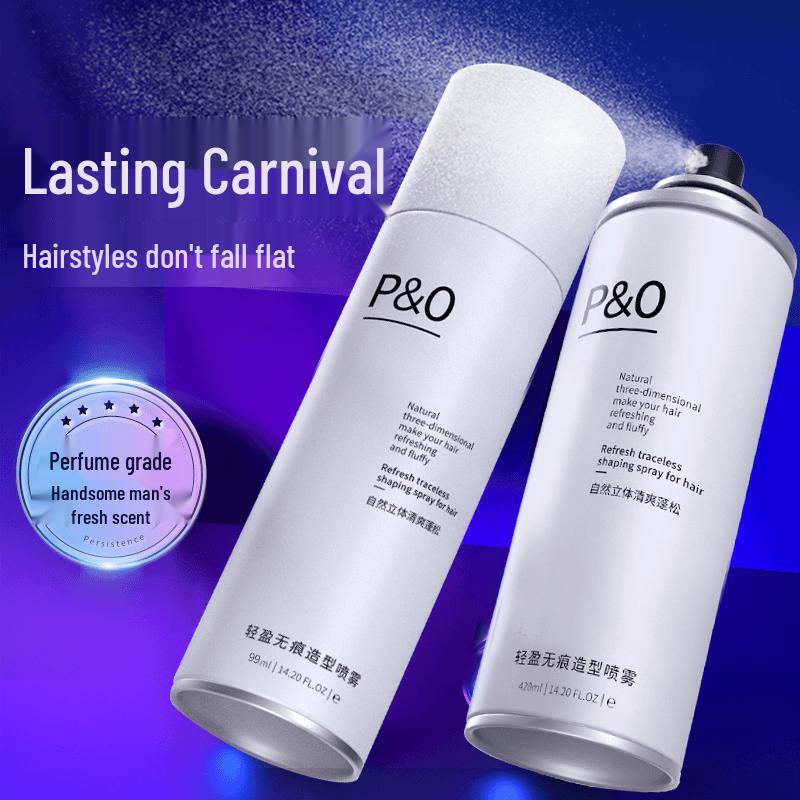 P&O Men's Lightweight Invisible Hair Styling Spray