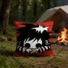 I Love Emo Boys Polyester Printed Pillow Cover Square 30 35 40 45 50 55 cm Soft for Sofa Bed Car Home Decor