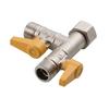 1pc Gas Ball Valve Heavy Duty Brass Shutoff Valve for Water Heater Natural Gas LPG Pipe Fitting Durable Leakproof DN15