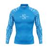Mens Long Sleeve UV Protection Rash Guard Surfing Diving Swimming Fishing Outdoor Water Sports