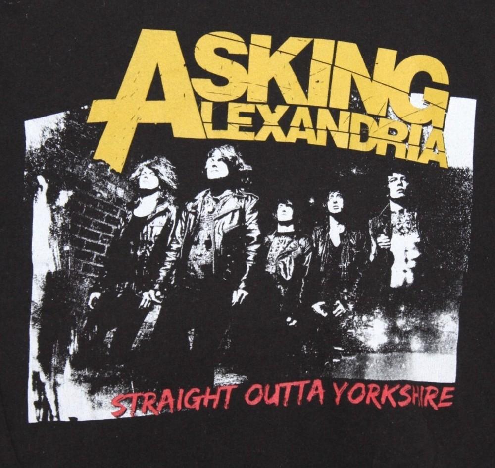 Asking Alexandria straight outta yorkshire Shirt Unisex Concert S5XL TR521 Unisex T-Shirt S