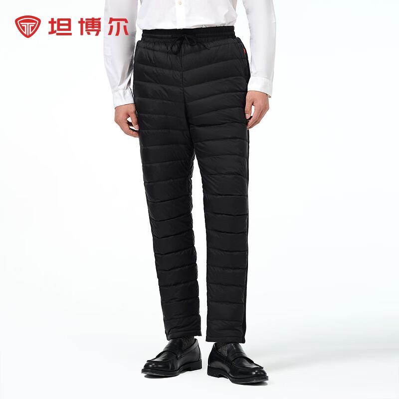 

Мужские зимние зауженные пуховые брюки 195