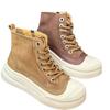 Internet celebrity Martin boots women's shoes 2024 autumn new thick-soled heightening short boots high-top casual shoes retro British style