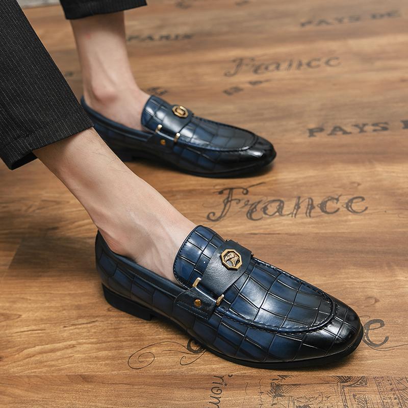 Mode Größe 38-47 Klassische Herren Loafers Luxuriös Lässig Bequem Modisch Kleine Lederschuhe Business Büro Markenschuhe Herren
