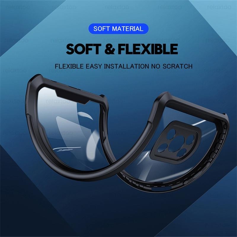 clear acrylic armor protective ring cover for xiaomi pocox3 poco x3 pro nfc shockproof case on poko poxo pocco little x 3 x3pro