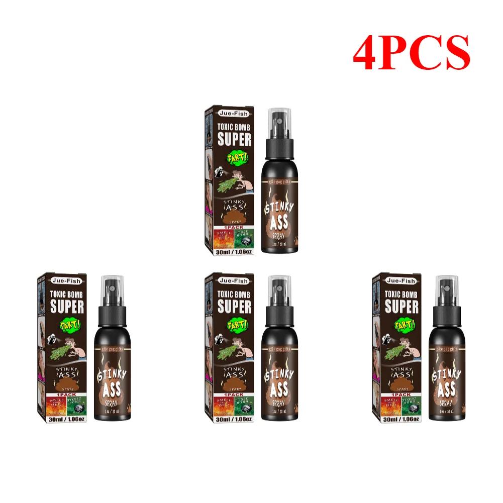 30ML Liquid Fart Spray Can Stink Bomb Ass-Smelly Stinky Gas Crap Gag Prank Non Toxic Smells Novelties Toy Joke Party Supplies