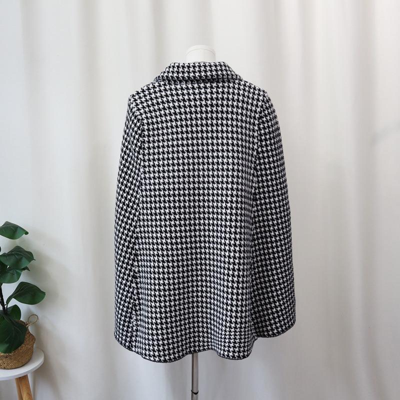 Belt Temperament Knitted Double-sided Woolen Cloak Coat Women's Autumn and Winter New Qiandongge Sweater Shawl Jacket