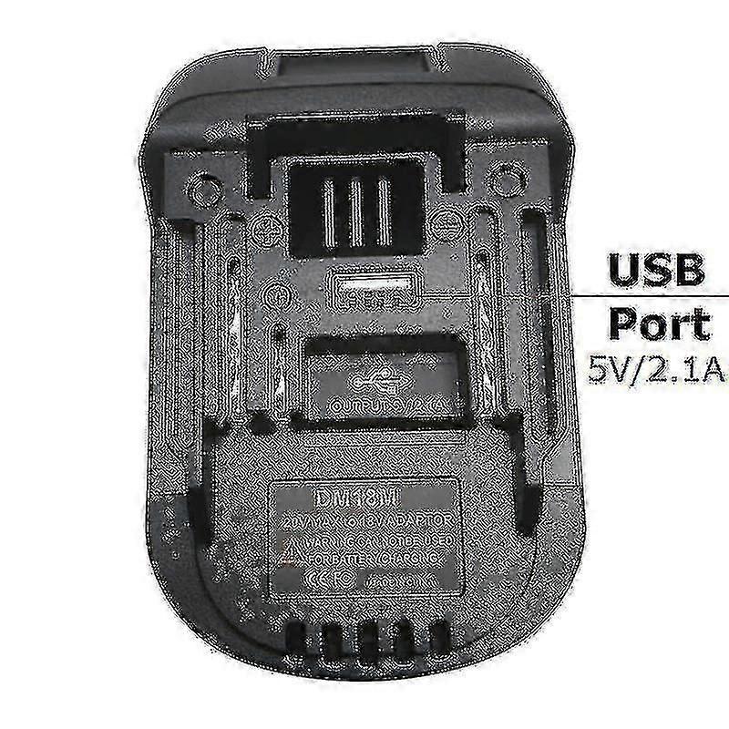Dewalt Dcb Milwaukee M18 18v/20v Lithium Battery Converter Adapter To Makita 18v