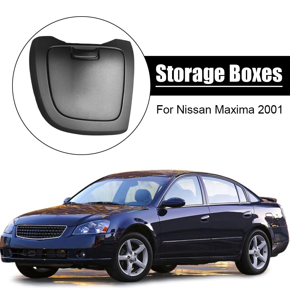 Car Dashboard Storage Box For Nissan Maxima 2001- Central Control Glove Box, Water Cup Box& Instrument Panel Mounting Kit