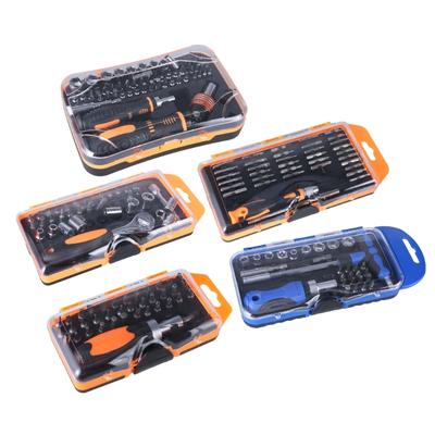 MultiFunction Hand Tool Kit With Ratchet Wrenches Handle And Screwdriver Set For Repairs