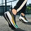 Fashion Men's and Women's Sports Running Shoes Casual Breathable Mesh Surface Carbon Plate Support Wear-resistant Rubber Outsole