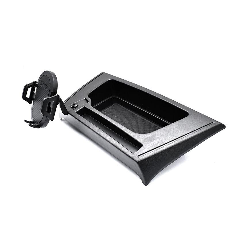 for Jeep Wrangler JK JKU 2011-2017 Upgraded Phone Mount Multi-Mount Phone Holder Dash Tray Storage Box System Kit Extension Arm