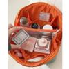Pillow Shaped Makeup Organizer Bag Large Capacity Makeup Bag Fresh Style Toiletry Bag  Portable Use