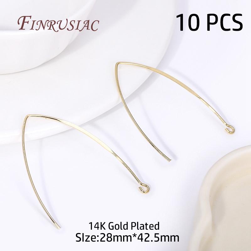 18K Gold Plated Earring Settings Jewelry Findings,Earring Hoops Ear wire/Earring Stopper Nuts/DIY Earring Making Supplies
