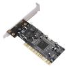 PCI Controller Card with Sil3114 Pset for 4 Internal Ports 1.5Gbps PCI 4 Port Card for Controller PCI 4 Controller Card for High Speed Data Transfer