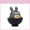 Cute Cartoon Tea Drinking Totoro Mini Model For Micro Landscape Prop Decoration