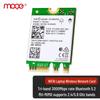 Placa Sem Fio MOGE AX200 WiFi 6 Banda Dupla M.2 com Bluetooth 5.2 (Versão CN)