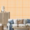 Cream Fabric Pattern Wallpaper, Clear Detail for Living Room and Bedroom 50x1000
