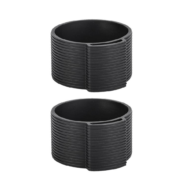 

2Pcs Manual Coffee Bean Grinders Hand Crank Mill Grind Silicone Sleeve Household 1 чёрный