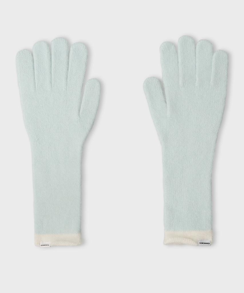 CHICKS Line Mohair Fingerhole Gloves (5 Colors)