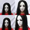 Horror Long Hair Ghost Latex Mask For Halloween And Escape Room Fun