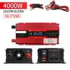 1000W/3000W/4000W/6000W High Power Universal USB Car Inverter 12v24v To 220V Household Power Converter Portable Sine Wave Inverter