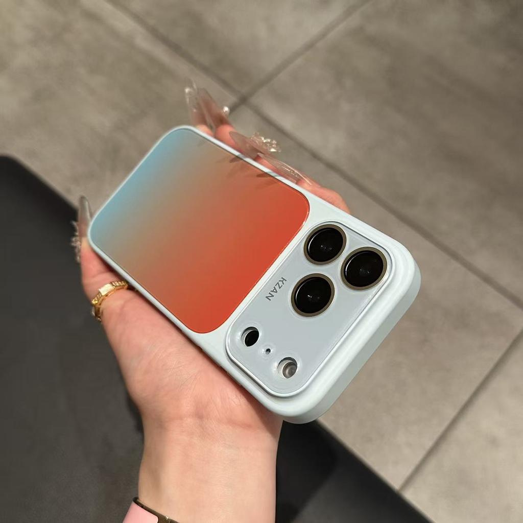 Corning seconds become larger Windows applicable Apple 17promax gradual change mobile phone case iPhone16 all-inclusive anti-drop hard case