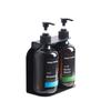 3 In 1 Chamber Shampoo Shower & Body Wash Dispenser Pump Refillable Wall Mounted Hotel Use Modern Metal Bronze Finish