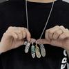 Men's Trendy Letter Necklace: Versatile Light Luxury Cuban Chain Choker