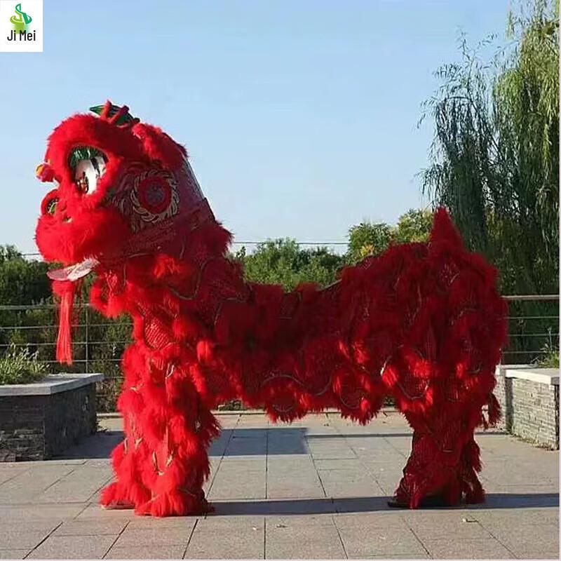 Traditional Southern Lion Dance Performance Set