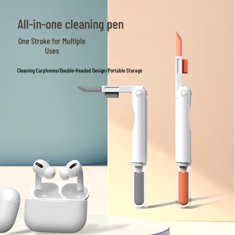 Multifunktionaler Reinigungsstift für Tastatur & Kopfhörer: Tiefenreinigung für Bildschirme & Geräte