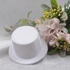 Mini Top Hat 9cm EVA Baby Toppers for Dolls Crafts Black/White Pet Costume Accessory